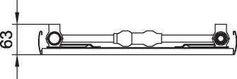 Kermi Verteo Line (PLS) Typ 10 Bauhöhe 1800mm