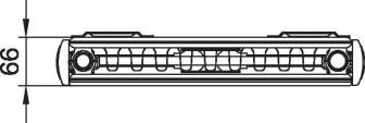 Kermi Verteo Line (PLS) Typ 21 Bauhöhe 2000mm