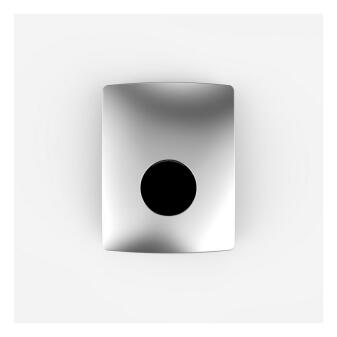 SANIT Urinal-Abdeckplatte Infrarot Netz 230V chrom