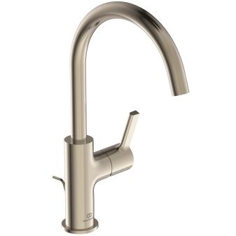 Ideal Standard Joy Waschtischarmatur mit hohem Auslauf, schwenkbar Silver Storm