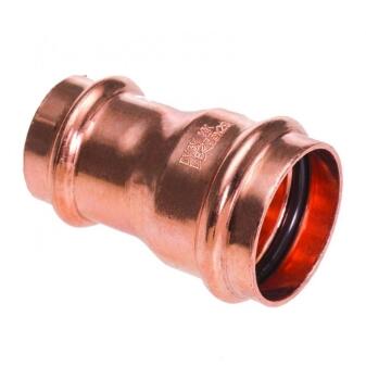 Kupfer Press Muffe reduziert