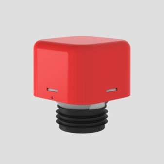 SANIT Rohrbelüfter ventilair Außenbereich tonrot unbeheizt