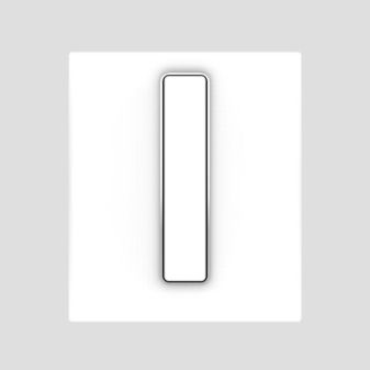 SANIT Urinal-Abdeckplatte Ineo Bright, Kunststoff weiß