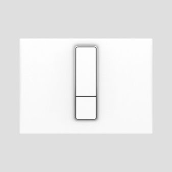 SANIT Betätigungsplatte Ineo Bright Duroplast weiß