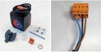 ETA Stellantrieb für Umschaltkugelhahn ST08-1 230V