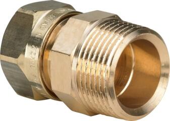 VIEGA Verschraubung 16mm x 1/2 AG, Rotguss