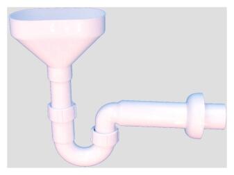 Sanit Trichtersiphon 11/2 x40