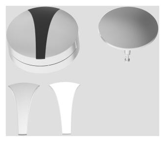 SANIT Bedieneinheit SWING chrom