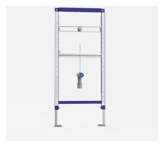 SANIT Urinal -Element INEO für Aufputz - Druckspüler BH 1120mm