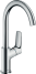 Hansgrohe Logis Einhebel-Waschtischmischer 210 mit Schwenkauslauf und Zugstangen-Ablaufgarnitur