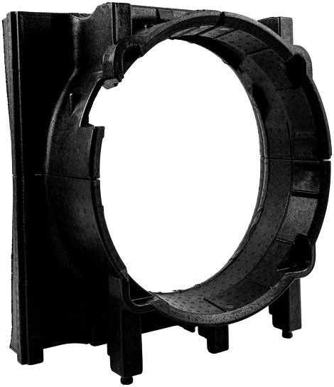 WOLF Set Ventiaufnahme unten + oben EPP