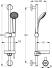 Ideal Standard Brausekombination 600 mm S1 mit 1-Funktionshandbrause