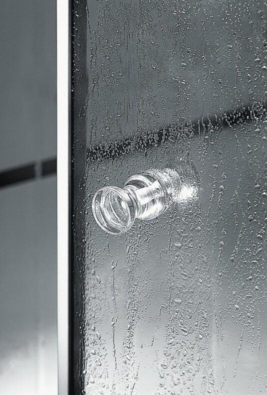 Kermi Nova 2000 Schwingtür Kunstglas Höhe 1850mm