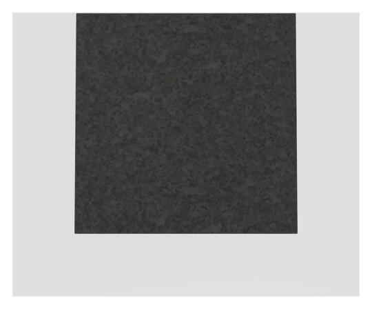 SANIT Designelement für Betätigungsplatte LIS Granit schwarz