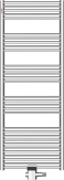 MERT Standard Badheizkörper chrom-gerade