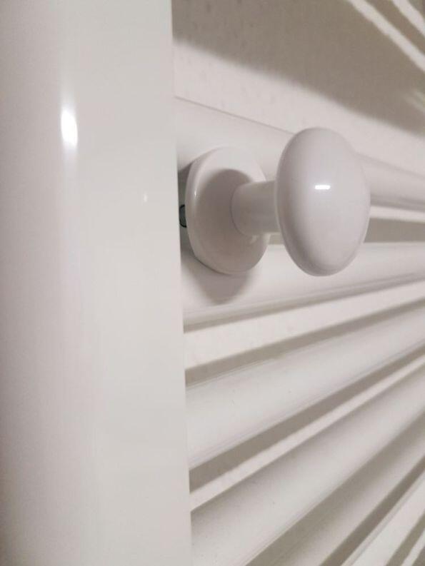 Mert Handtuchhalter TYP 1 40 mm - weiß