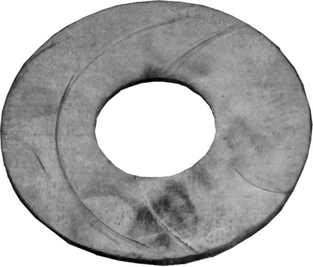 WOLF Gummirosette 89X34X2 1 1/4"