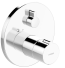 HANSAHOME Fertigmontageset mit Funktionseinheit Brause-Thermostat-Batterie, DN 15 (G 1/2)