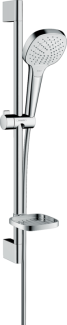 Hansgrohe Croma Select E Brauseset Vario mit Brausestange 65 cm und Seifenschale