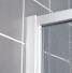 Kermi Nova 2000 Gleitür 2teilig mit Festfeld Kunstglas Höhe 1850mm