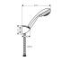 Hansgrohe Crometta 85 Brausehalterset Vario mit Brauseschlauch 125 cm