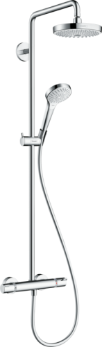 Hansgrohe Croma Select S Showerpipe 180 2jet EcoSmart 9 l/min mit Thermostat
