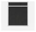 SANIT Betätigungsplatte LIS ohne Beleuchtung Grundplatte Granit schwarz Tastenpaar schwarz