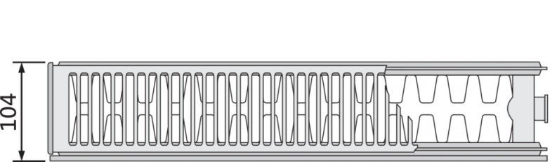 Purmo Ramo Compact Typ 22 Bauhöhe 900mm