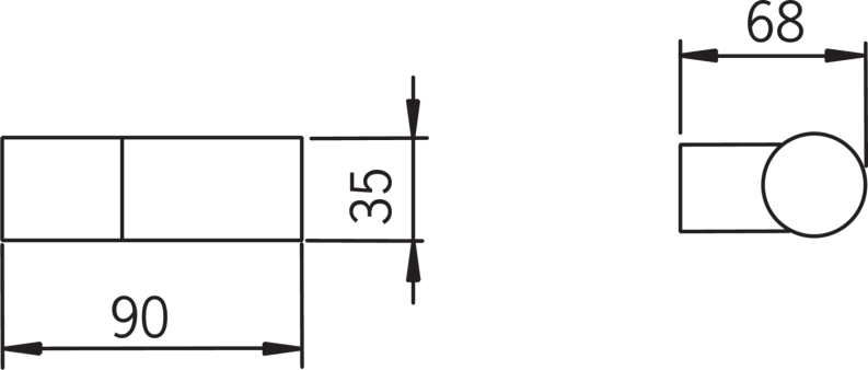 HANSA Wandbrausehalter Hansa 6439