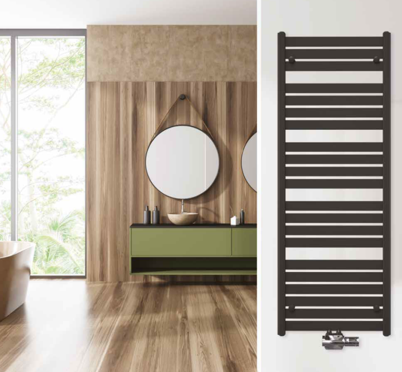 Design Badheizkörper Sinistra Anthrazit