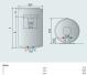Ariston 80 Liter Rundspeicher elektronisch Lydos ECO V EU