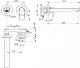 Ideal Standard Connect Air Wand-Waschtischarmatur Ausladung 225mm